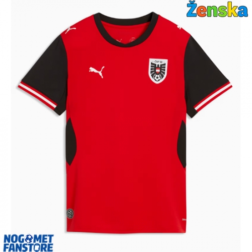 Austrija Domaci Dres za Ženska SP 2026 Kratak Rukav